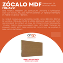 SPECTS ZOCALO FOLIADO HAYA NATURAL
