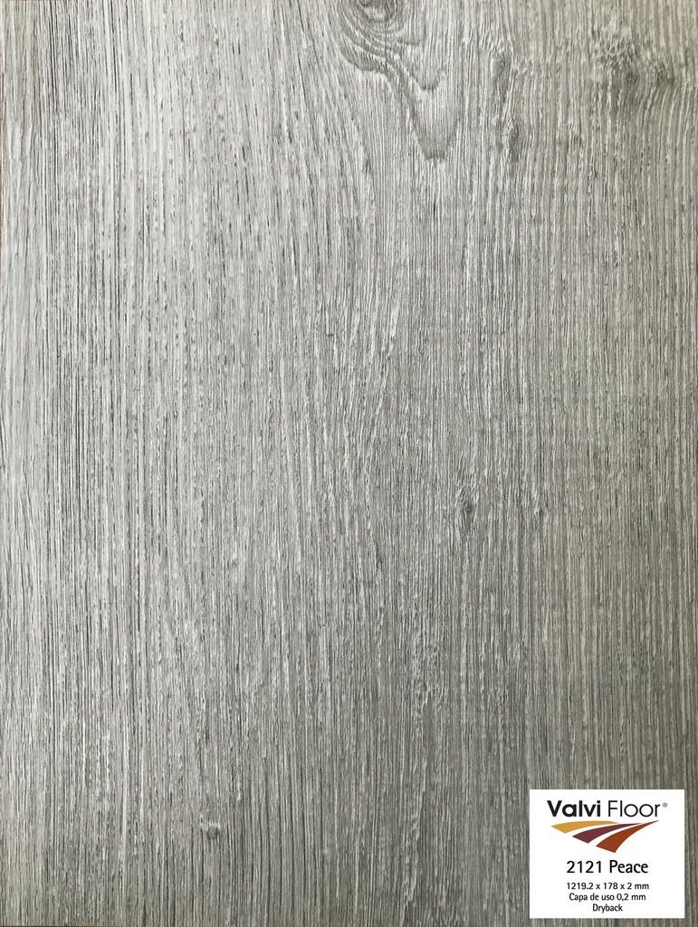 ALLC Piso Vinilico DRY BACK PEGADO 2mm 1220x178x2mm Caja 4.49m² Color: Cod: