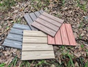 EFL BALDOSA DECK WPC GRIS x M² 300X300X21MM (caja contiene 11 unidades)