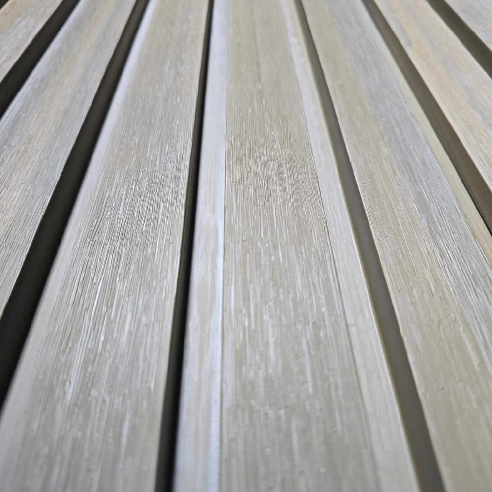 MELI Revestimiento de exterior 3D WPC 023 26x200x2900mm Todos los colores