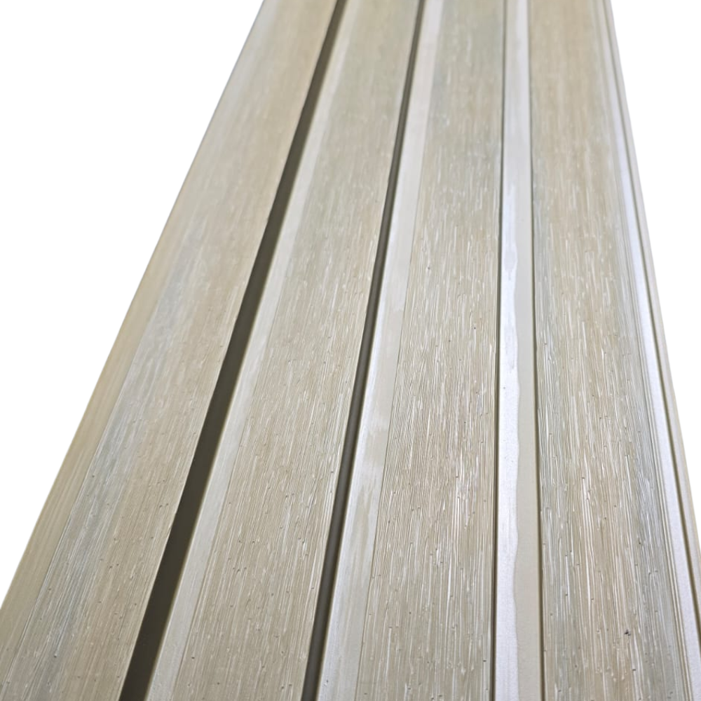MELI Revestimiento de exterior 3D WPC 023 26x200x2900mm Todos los colores
