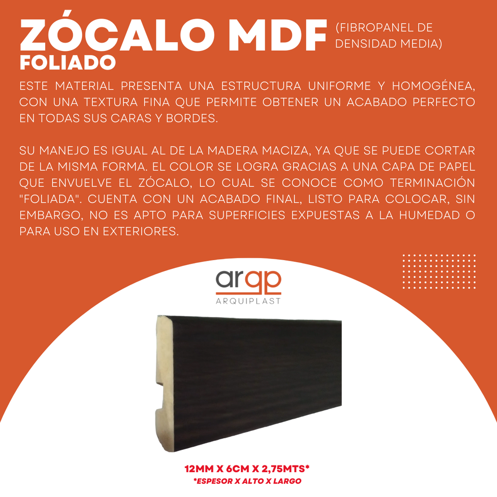 SPECTS ZOCALO FOLIADO HABANO