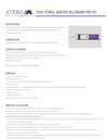 500 PROFIX ADHESIVO RELLENADOR CARTUCHO 420mL BLANCO