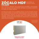 SPECTS ZOCALO FOLIADO BLANCO