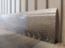 ZOCALO MDF FOLIADO 15x80mm CLASS HOME ZOM50-3 GRIS VETEADO Tira 2.44m