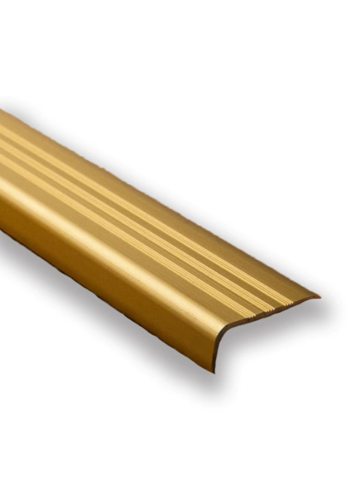 HS TERMINACION 25x10mm, COLOR ANOD. ORO 25X10 POR 0.95 MTL