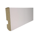 PR ZR-70 ZOCALO MDF FOLIADO RECTO BLANCO 7CM - 15x70x2,75mts