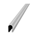 1441 ALUMINIO LISTELLO REDON. 14x9mmx2,45m CROMO BRI