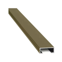 1485 ALUMINIO LISTELLO LUXOR 8x20mm x 2,45m PELTRE