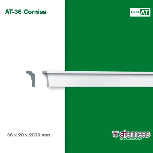 9028 x 1  MOLDURAS DECORATIVAS AT-36 (x 1 TIRA) / 152m