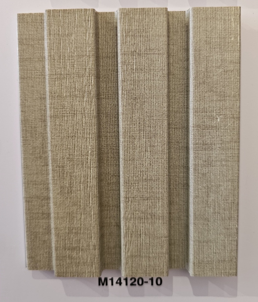 RV REVESTIMIENTO INTERIOR WALL PANEL Medida **12mm** x117x2850mm COLOR M14120-10 GRIS TEXTIL