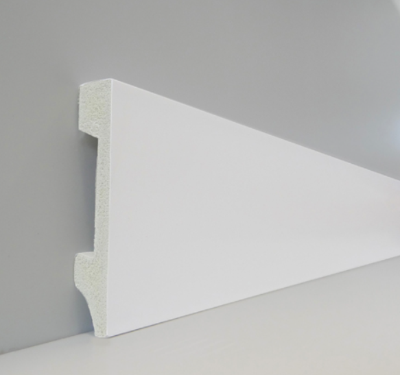 RV ZOCALO C-JC133-W1 EPS-PVC sin moldura **10cm** x1.5x 2.40 m RECTO