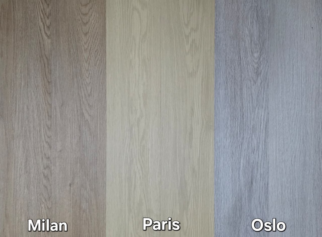 ALLC PISO VINILICO CHEVRON PARQUET  128x640x5mm (4+1)  INCLUYE MANTA CAJA 1,14M² / COD: