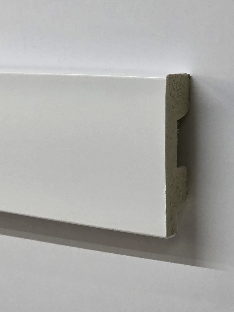 ARQ*446-W1 ZOCALO EPS ARQUIPLAST 6CM RECTO BLANCO 60x15mm TIRA 2.85m