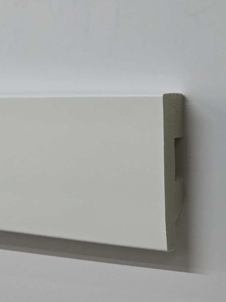 ARQ*132-W1 ZOCALO EPS ARQUIPLAST 7CM >>RECTO<< BLANCO 70x15mm TIRA 2.85m