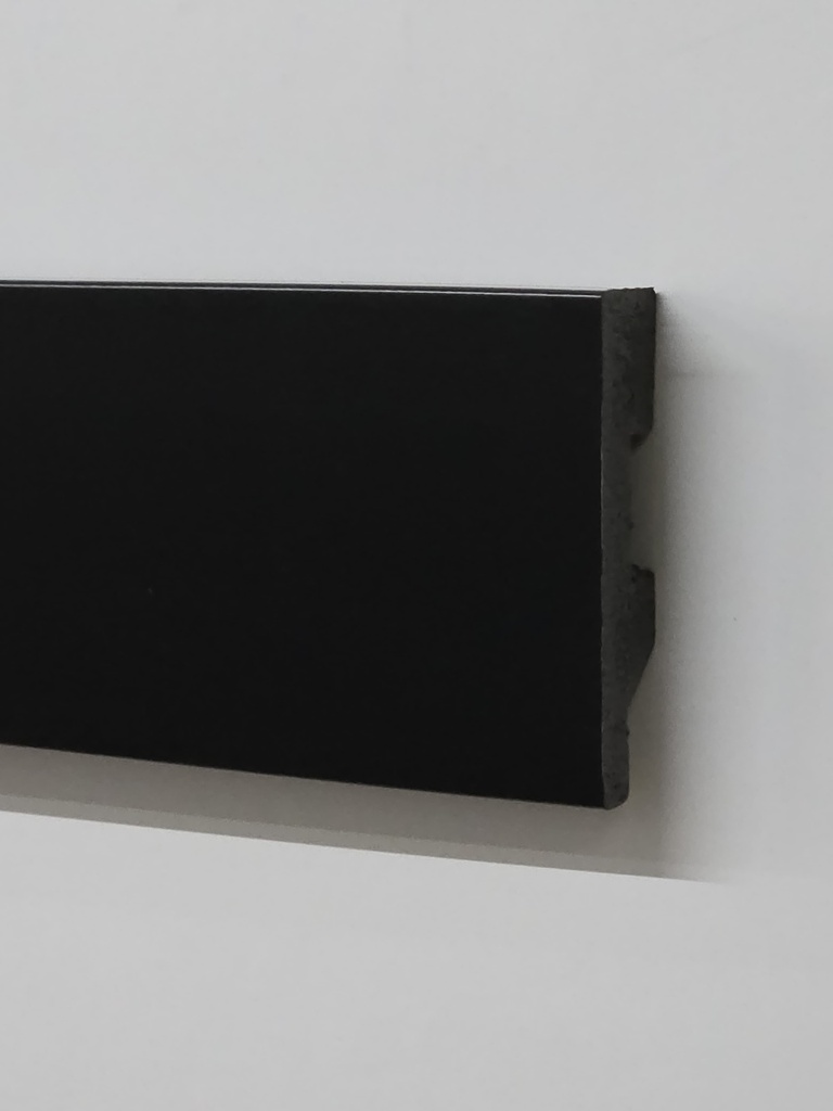 ARQ*132-06 ZOCALO >>7CM<< EPS ARQUIPLAST RECTO NEGRO 70x15mm TIRA 2.85m