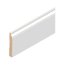 770 - ZOCALO PZ-56 MDF PREPINTADO BLANCO 5,6CM - 12x56x2,6mts