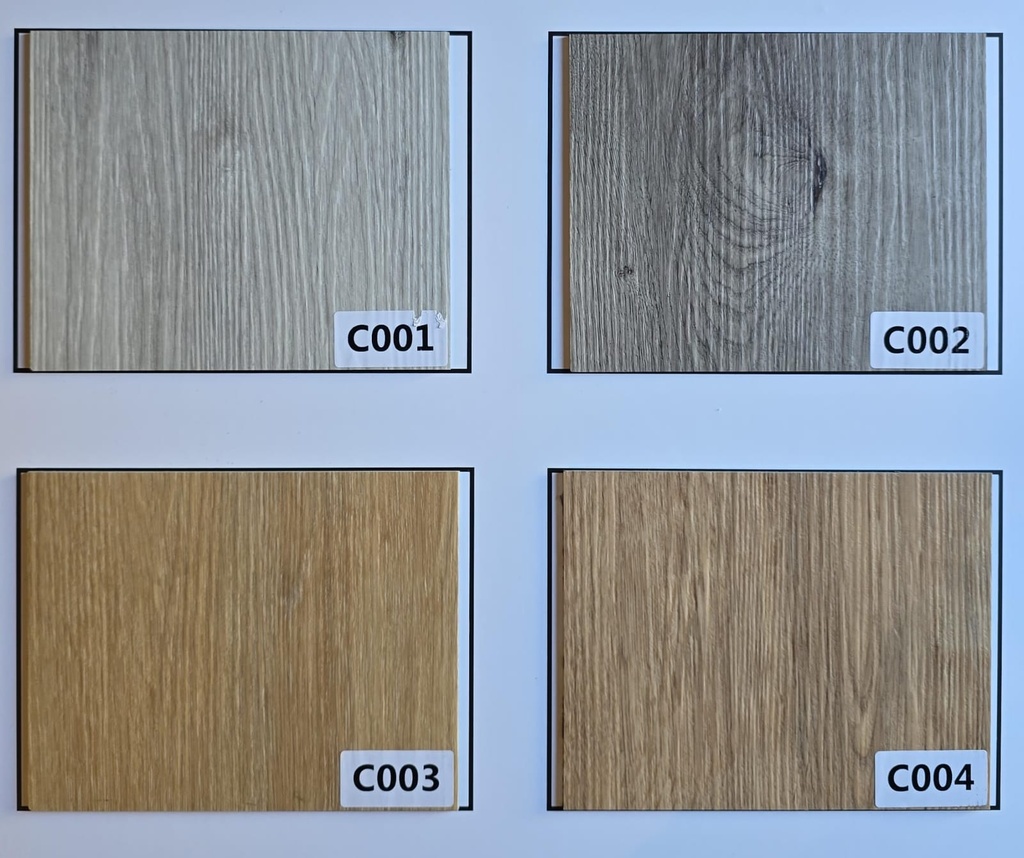 RV PISOS  VINILICOS P/pegar CORE Liston 3,00x185x1220 mm (0.5WL) Caja 3.16m²