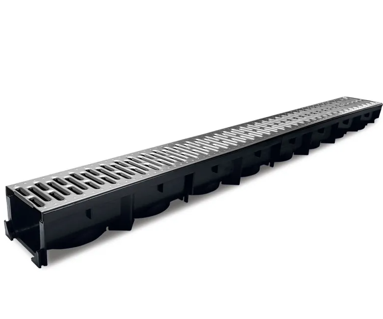 ATI DIEAG1000 Desagüe Infinity Enduro Acero Galvanizado 100 CM x 12,5 CM x 8 CM