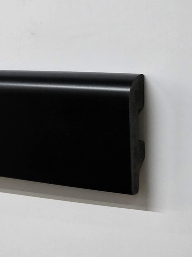 [JC131-06] ARQ*131-06 ZOCALO >>7CM<< EPS ARQUIPLAST CURVO NEGRO 70x13mm TIRA 2.85m