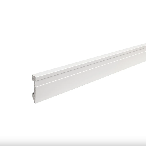 [2330E] EPSILON ZÓCALO LINE 70mm x 15mm x 2,44m BLANCO MATE