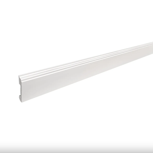 [2340E] EPSILON ZÓCALO CURVES 80mm x 15mm x 2,44m BLANCO MATE