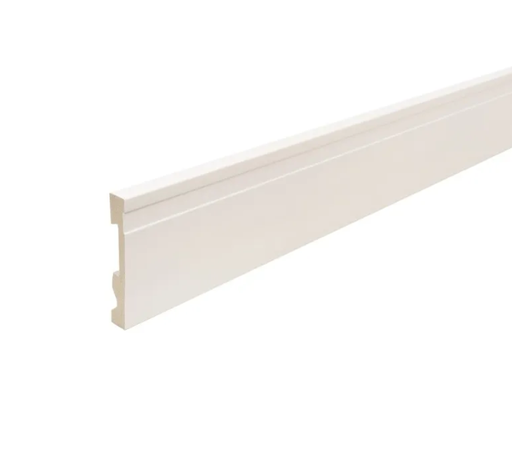 [2320E] EPSILON ZÓCALO EXTRA LINE 100mm x 15mm x 2,44m BLANCO MATE
