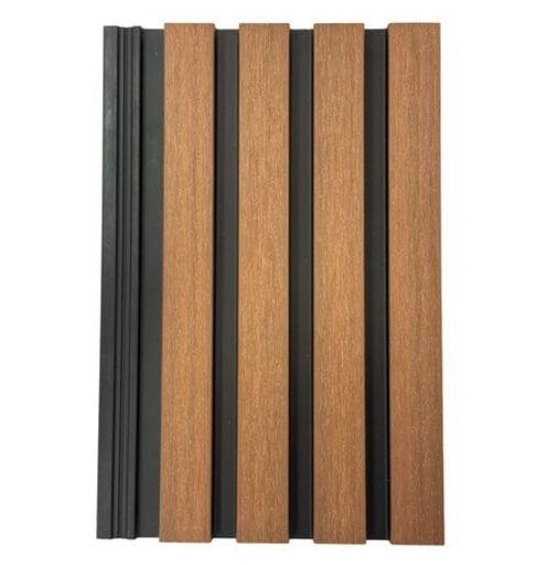 [FLATMASCABO] CM EUROTEC WALL PANEL FLAT BICOLOR MARRON MASCABO / NEGRO 16X200X2900 mm