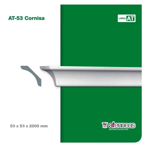 [9366 x c] 9366 x c MOLDURAS DECORATIVAS AT-53 (CAJA x 72 ml)