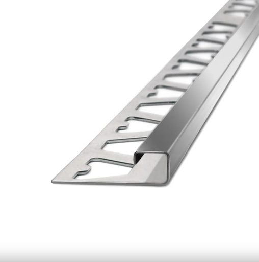 [1810] 1810 Varilla Terminación Cuadrada Acero Inoxidable 10mmx10mm Atrim 1810 BRILLANTE