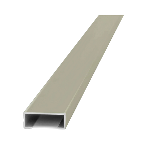 [1485] 1485B ALUM LISTELLO LUXOR8x20mmx2.45m OLIVO-BRON MATE