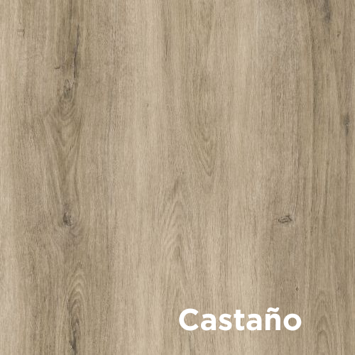[DRYBACK-702] CM PISO VINILICO (Caja 3.85m2) PEGADO DRY BACK WOOD 2,5x184x950mm EuroTec Color: CASTAÑO