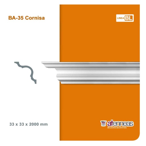 [3111 x 6] 3111 x 6 BLISS DECO BA-35 -33x33-  (PACK x 6 TIRAS)